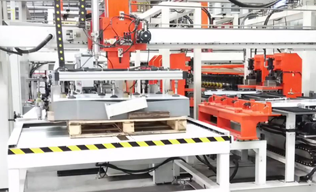 热水器外壳彩板全自动生产线